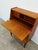 Wood Vintage Mid Century Modern Teak Secretary Desk For Sale - Image 7 of 7