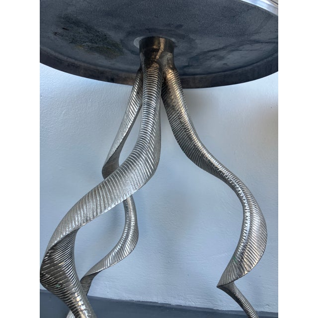 Pair of Arthur Court Gueridon Side Tables, Circa 1970s For Sale - Image 11 of 16
