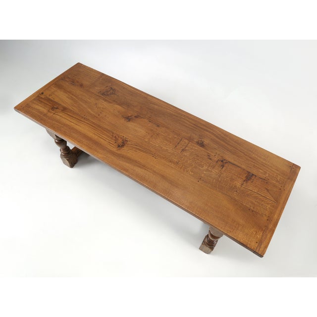 Antique English Farmhouse Dining Table made from extremely rare Scottish Oak and at first glance, you would have thought...