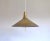 Midcentury Modern counter weight brass chandelier with adjustable height designed by Danish Th. Valentiner in the style of...