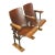 Vintage Folding Theater Seats Unit For Sale