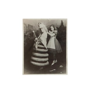 Vintage Original Photograph Alice in Wonderland For Sale