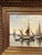 20th Century Oil Painting "Ships in Harbor" For Sale In Nashville - Image 6 of 9