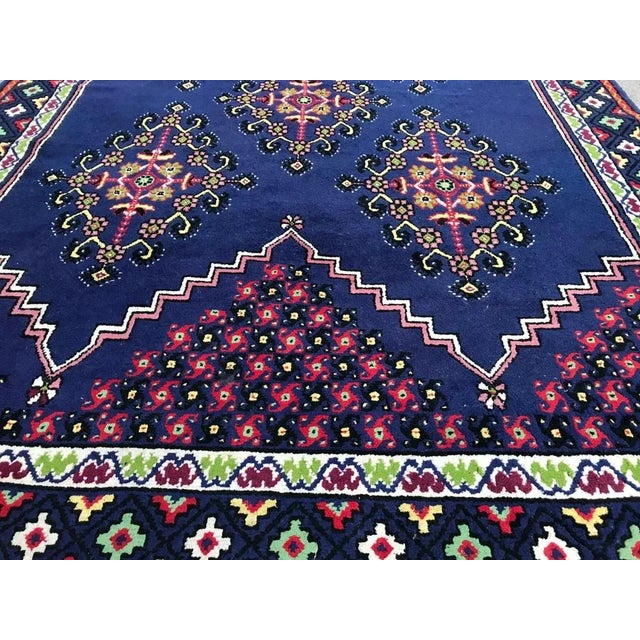 Large Vintage North African Tunisian Rug For Sale - Image 6 of 18