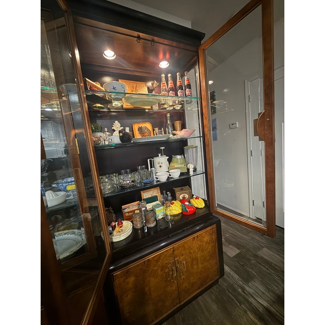 1980s 1980s Century Furniture Chin Hua China Cabinet by Raymond Sobota For Sale - Image 5 of 15