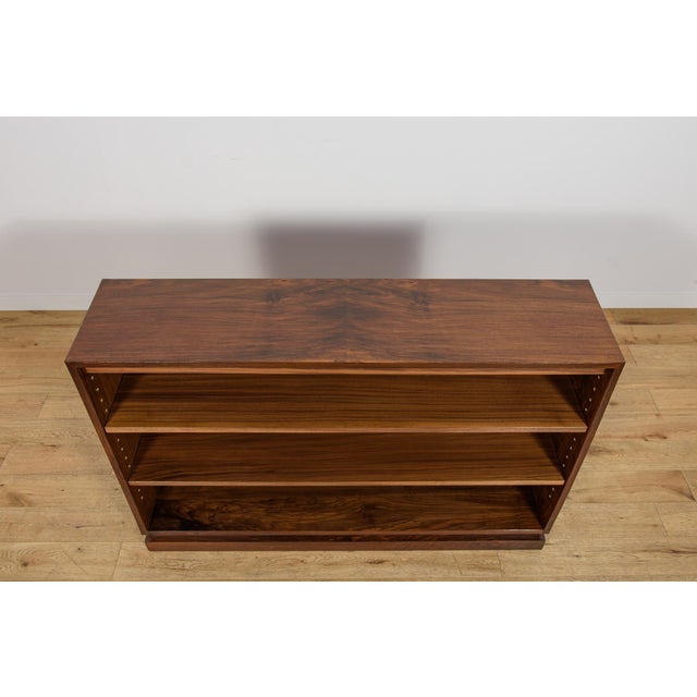 Mid-Century Modern Art Deco Walnut Bookcase, Denmark, 1930s For Sale - Image 3 of 11