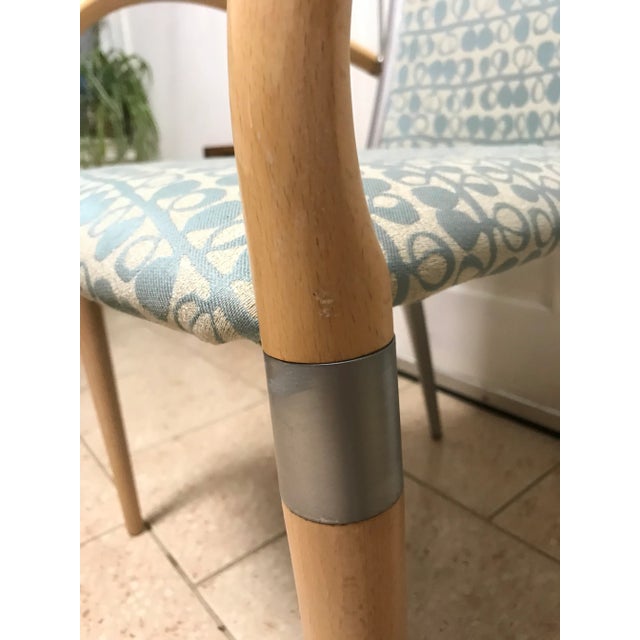 Wood 1990s Postmodern Italian Style Chairs - a Pair For Sale - Image 7 of 12