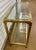 1970s Vintage Brass Console Table After Mastercraft For Sale - Image 5 of 10