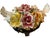 Italian Vintage Italian Capodimonte Porcelain Floral Centerpiece With Doves For Sale - Image 3 of 10
