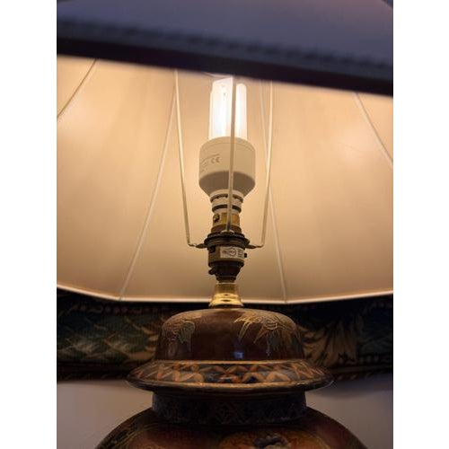 Satsuma Table Lamps with Shades, Set of 2 For Sale - Image 6 of 7