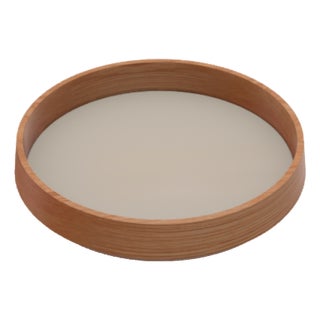 Lin Tray – Solid European Oak Serving Tray Natural Oil Stain With Linoleum Surface For Sale