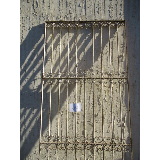 1900 - 1909 Antique Victorian Iron Gate For Sale - Image 5 of 7