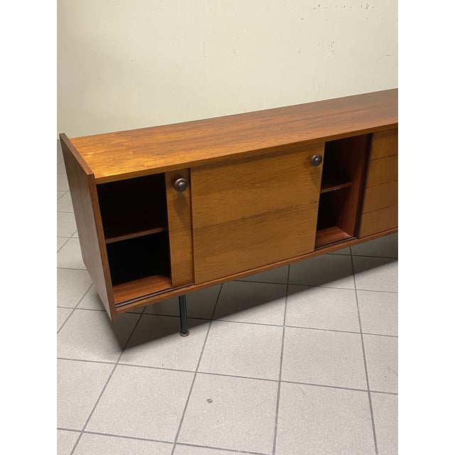 Modernist Teak Wood Sideboard, 1960s For Sale - Image 15 of 18