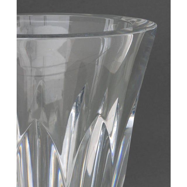 Baccarat Baccarat Crystal "Brigitte" Vase, 1970s For Sale - Image 4 of 10