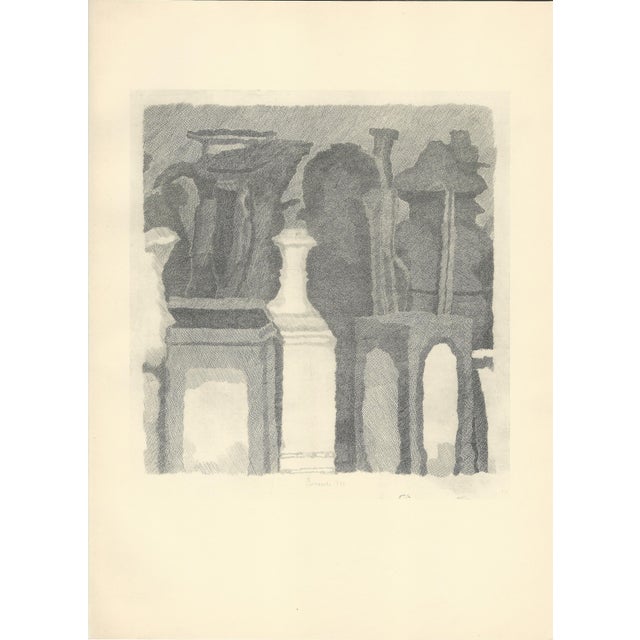 Giorgio Morandi, Still Life with Very Thin Lines, 1933-1957, Lithograph For Sale - Image 7 of 7