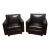 Rare Pair of Vintage Mid-Century Imperial Hotel Tokyo Executive Club Chairs - Provenance Tagged For Sale