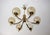 Vintage Chandelier in Brass, Aluminium and Glass, 1970s For Sale - Image 6 of 12