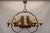 Mid-Century Wrought Iron Six-Light Chandelier with Ship, France, 1970s For Sale - Image 3 of 18