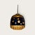 Brutalist pendant lamp by Nanny Still for Raak Amsterdam (1960s). High-quality construction in acid-treated, patinated...