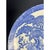 The antique Japanese blue and white porcelain plate dates back to the 19th century. The plate features a landscape scene...