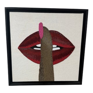 Jonathan Adler Hush Beaded Art For Sale