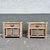 Boho Chic Boho Chic Chunky Bamboo Wicker Nightstands - A Pair For Sale - Image 3 of 12