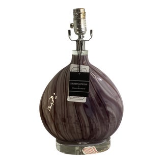 Contemporary Destinations by Regina Andrew Art Glass Table Lamp For Sale