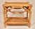 Vintage Boho Chic Bamboo Platform / Bookshelf / Plant Stand For Sale - Image 9 of 11