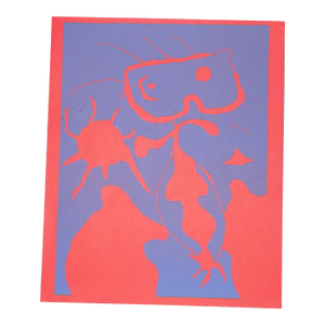 Vintage Mid 20th Century Abstract Joan Miro Lithograph
