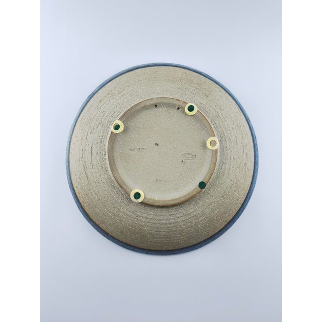 Mid-Century Modern Large Mid-Century Modern Danish Studio Pottery Bowl by Noomi Backhausen for Søholm, 1960s For Sale - Image 3 of 4