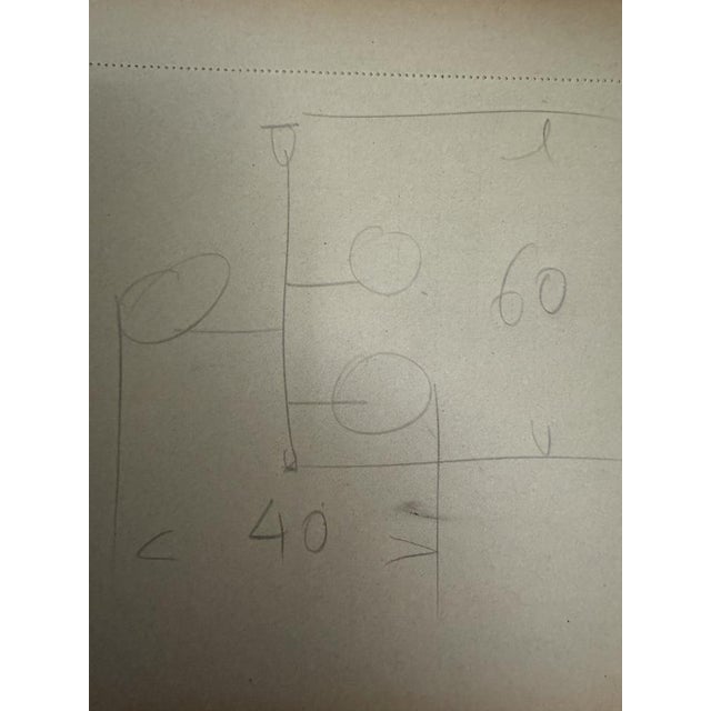 Gold Chandelier from Maison Lunel, France, 1950s For Sale - Image 8 of 9