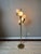 Mid-Century Modern Vintage 1970s Mid-Century Modern Sonneman “Waterfall” Cascading Globe Floor Lamp in Brass For Sale - Image 3 of 7