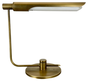Brass Table Light by Rosemarie & Rico Baltensweiler, Switzerland, 1970s