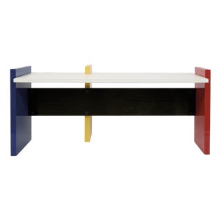 Homage to Mondrian Desk by Danilo Silvestrin for Rosenthal, 1986 For Sale