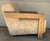 Modern Modern Cream Faux Sheepskin Occasional Chair For Sale - Image 3 of 7