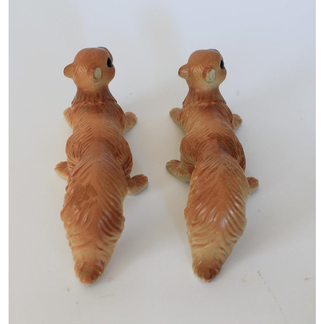 Vintage Ceramic Squirrel Wall Climbers - A Pair For Sale - Image 4 of 8