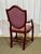 English Mahogany Armchair, 1970s For Sale - Image 17 of 18