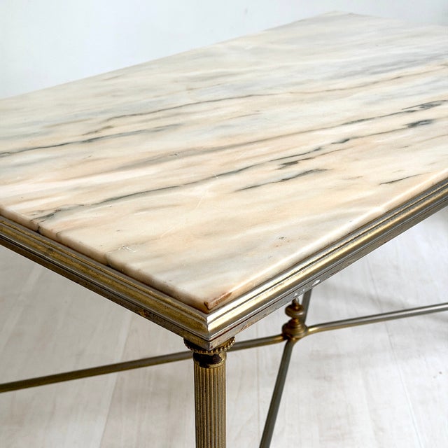 Vintage Neoclassical Coffee Table, 1970s For Sale - Image 11 of 12