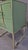 Italian Pair of Green Glass Bedside Tables Made in Italy For Sale - Image 3 of 10
