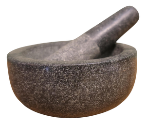 Granite Pestle and Mortar, 1950s, Set of 2