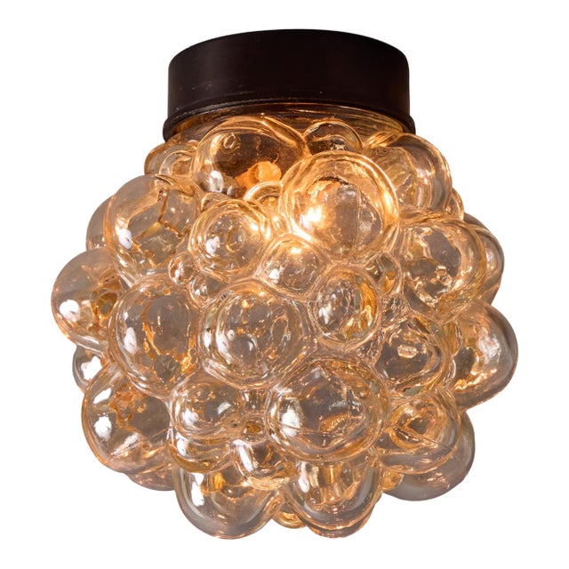 1960s Helena Tynell Bubble Glass Wall or Ceiling Lamp For Sale