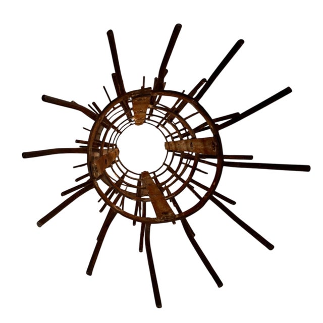 French Antique French "Hérisson" Bottle Drying Rack For Sale - Image 3 of 12