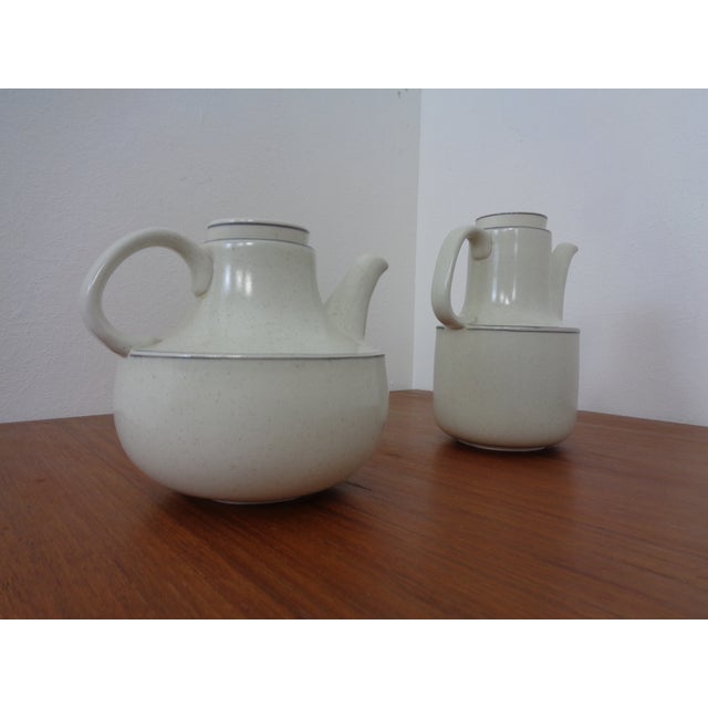 1960s Swedish Birka Tea Pot & Coffeepot by Stig Lindberg for Gustavsberg, 1960s, Set of 2 For Sale - Image 5 of 15