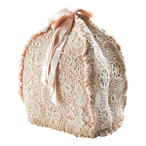 Early 20th Century Irish Crochet Lace Tea Cozy