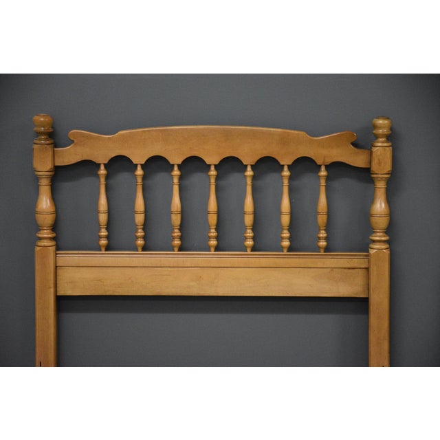 1960s Vintage Maple Twin Beds - A Pair For Sale - Image 5 of 9