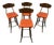 Mid-Century Modern Swivel Bar Stools Circa 1960's For Sale