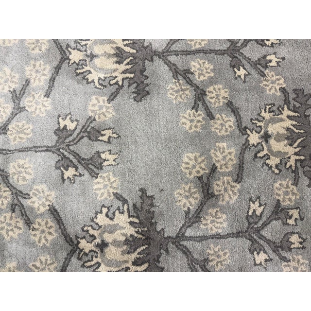 7ft 12in × 9ft 11in Pottery Barn Kennedy Area Rug, Blue Multi For Sale - Image 9 of 12