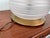 Metal Vintage Italian Table Lamp with Brass Base and Glass Globe, 1970s For Sale - Image 7 of 15