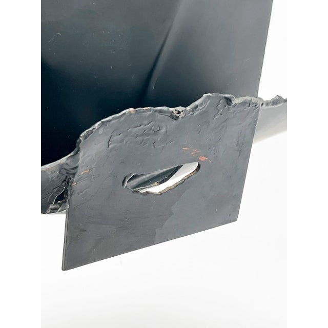 Metal María Simón, 1982 Argentine Metal Sculpture "Serie De Los Sobres" Maria Simon, 1982 For Sale - Image 7 of 8