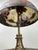 Antique Phoenix School Arts and Crafts Reverse Painted Lamp by Pittsburgh C. 1920 For Sale - Image 11 of 12